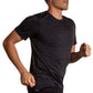 Luxe Short Sleeve Men's Running T-Shirt Black Import z Brooks/Brooks/Koszulki Your Sports Performance