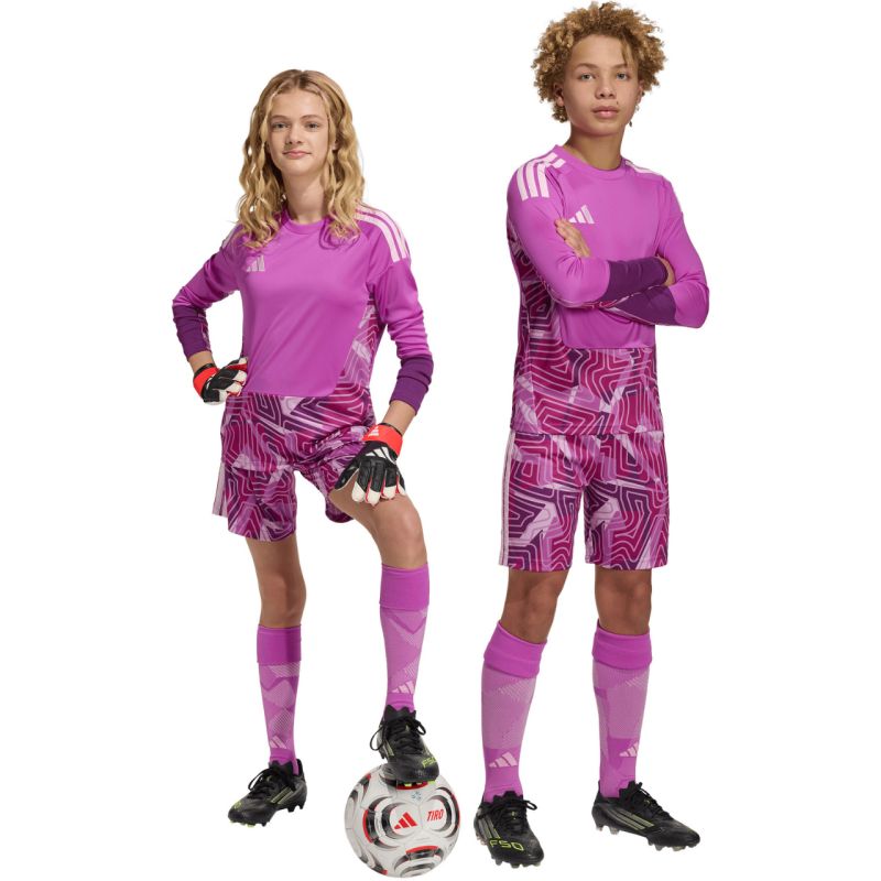 adidas Tiro 26 Competition pink kids' goalkeeper shorts KC5470
