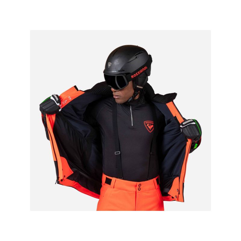 ROSSIGNOL Hero Blackside Insulated Jkt Men's Ski Jacket Red