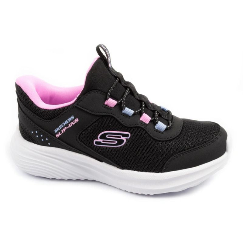 Skechers Bounder Pro Slip-Ins Kids' Sports Shoes Black
