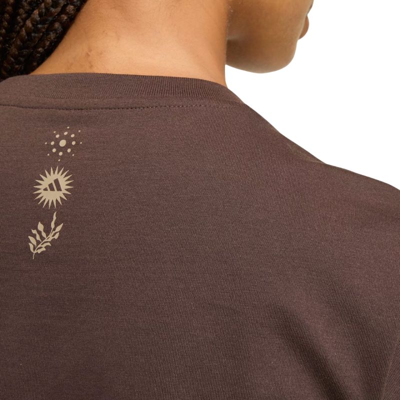 adidas Animal Graphic Women's T-Shirt Brown KT2676