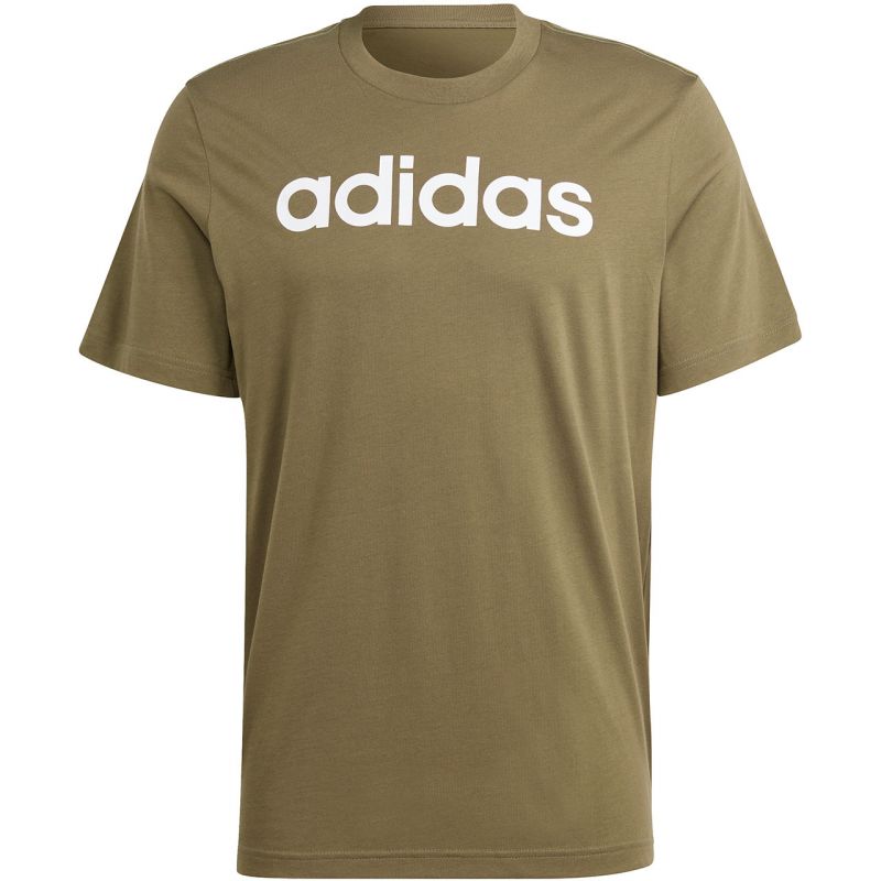 adidas Essentials Single Jersey Linear Embroidered Logo Tee M IC9280 Clothing/Training Adidas