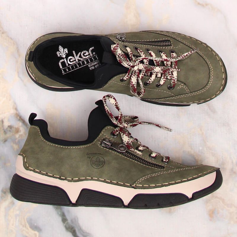 Comfortable Rieker W RKR610 green shoes Footwear/Lifestyle/Rieker Your Sports Performance
