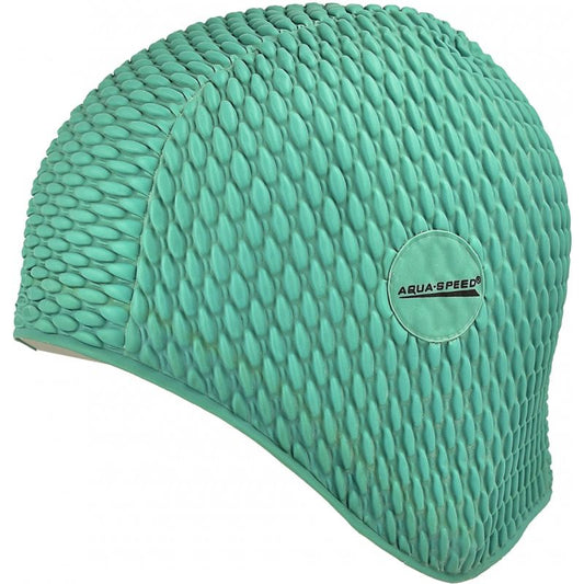 Swimming cap Aqua-Speed latex Bombastic 04 green Accessories/Swimming accessories Your Sports Performance