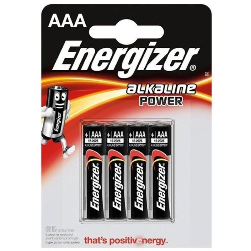 LR03 ENERGIZER AAA batteries blister pack of 4 In preparation Your Sports Performance
