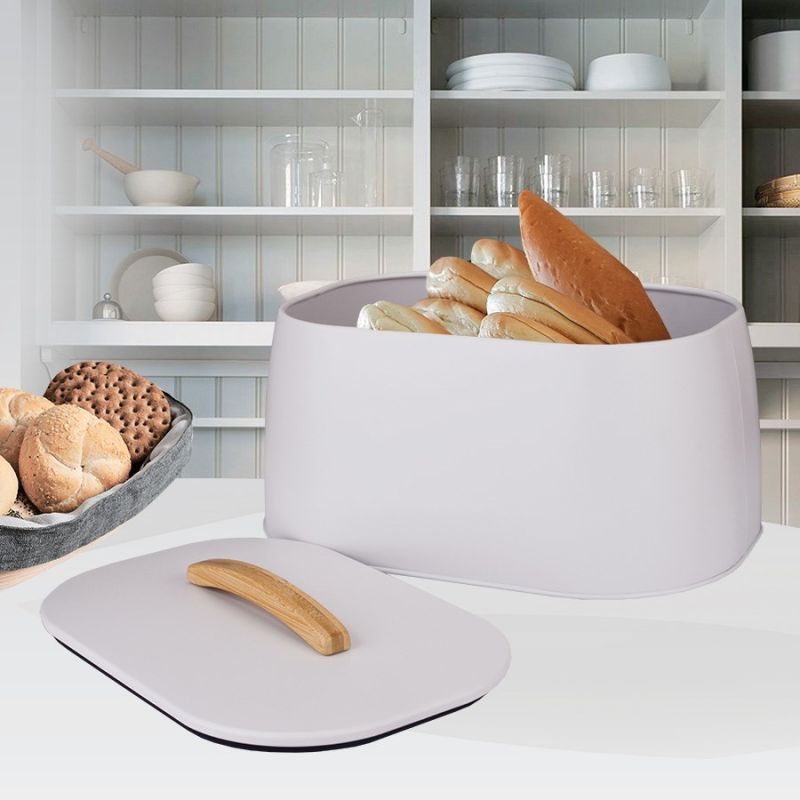 Bread box MR-1675-BEIGE MAESTRO AGD - Produkty/Pojemniki na żywność (z metalu) Your Sports Performance