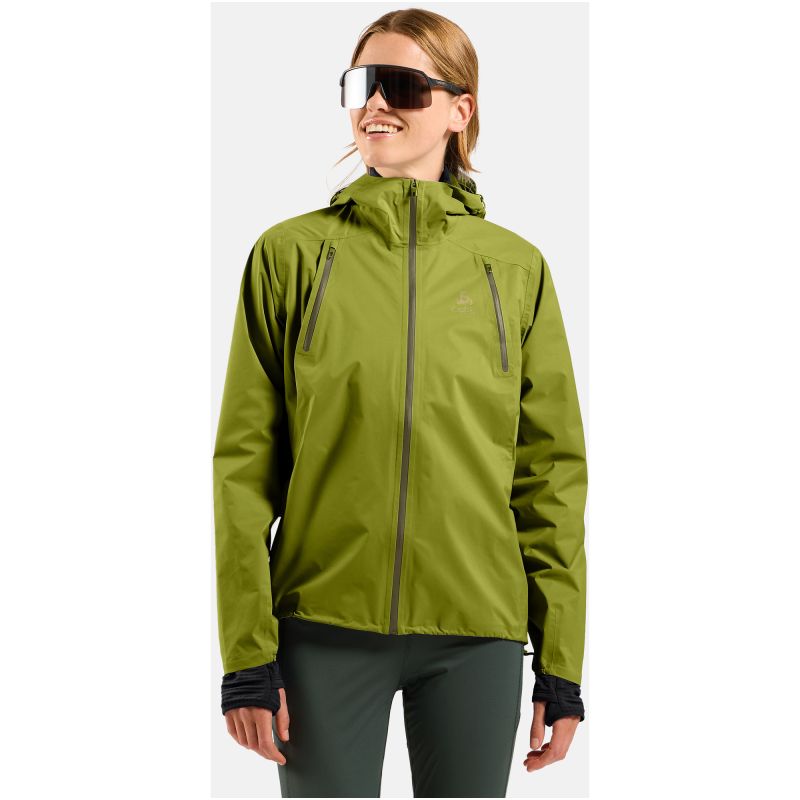 ODLO Women's Jacket X-ALP WATERPROOF PRO, green