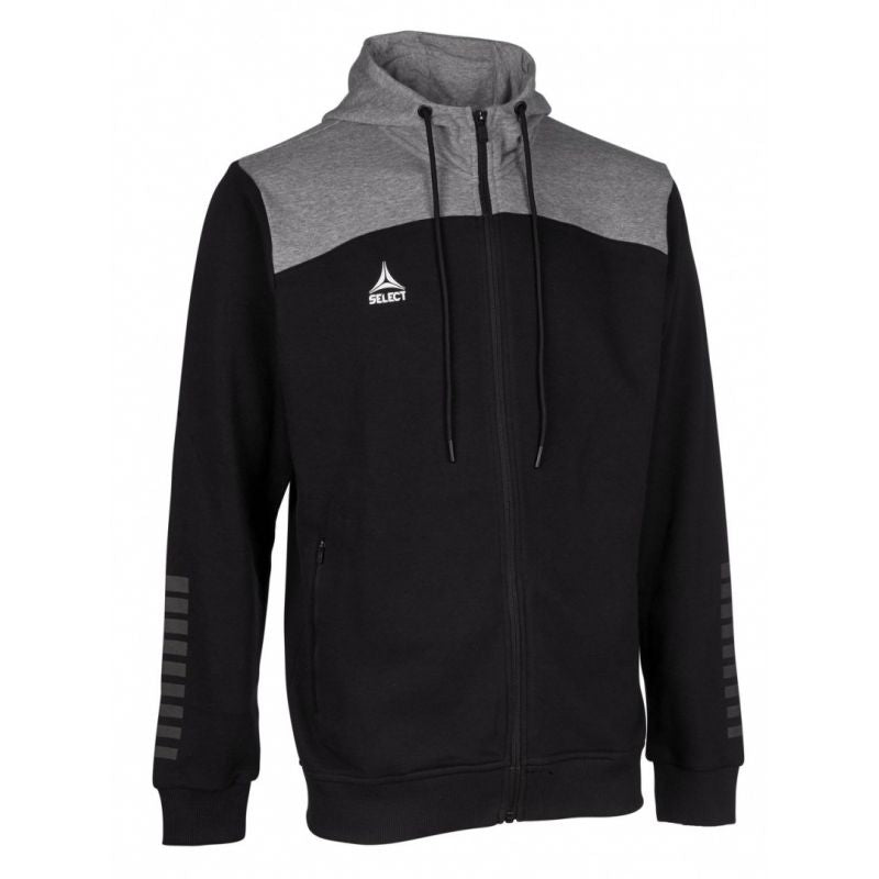 Select Oxford Zip Hoodie Women Black/Grey Clothing/Football/Select Select