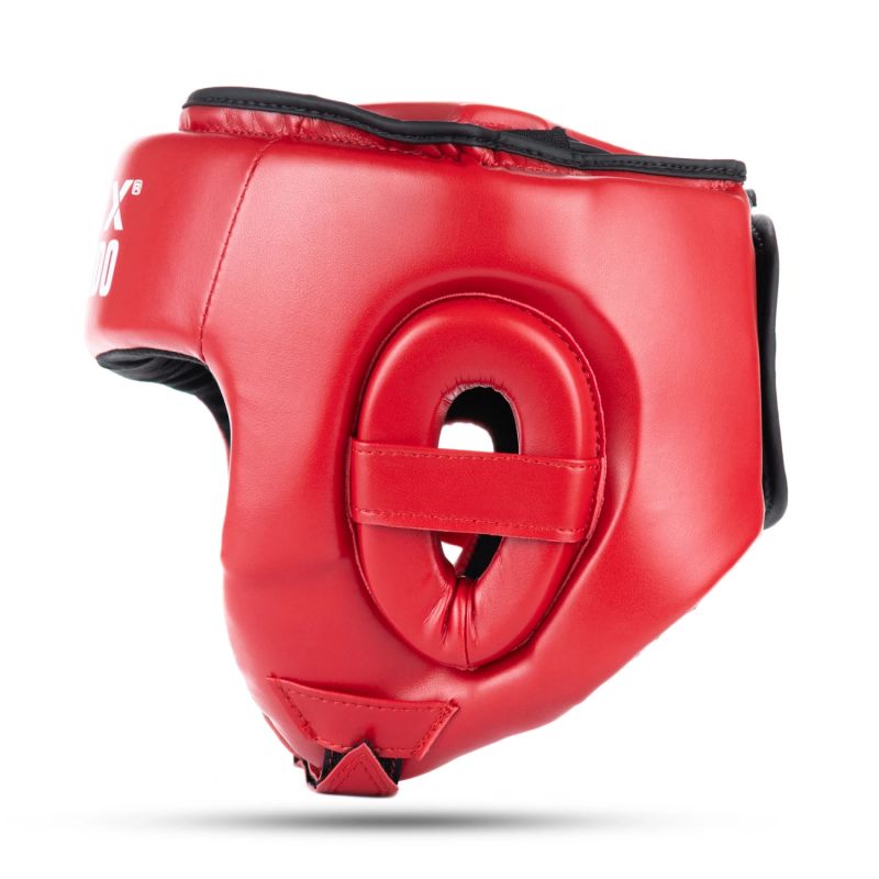 RED Tournament Boxing Helmet Kaski treningowe Your Sports Performance