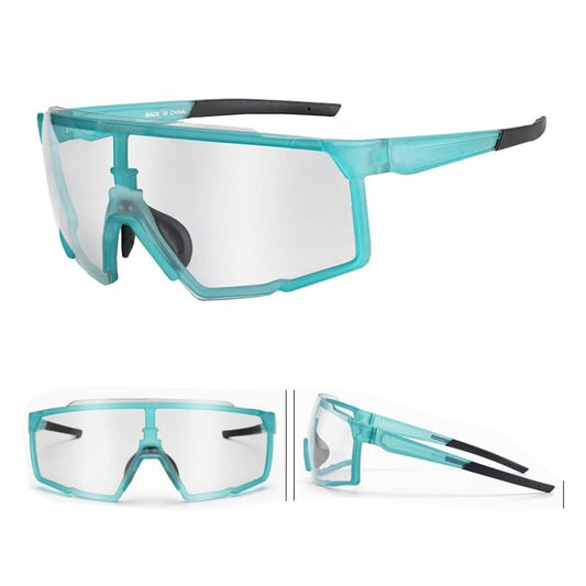 Rockbros SP22BL turquoise photochromic glasses Rockbros/Odzież Rowerowa/Okulary/Fotochromowe Your Sports Performance