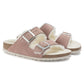 Birkenstock Arizona Suede Leather Shearling Pink Clay LAF Narrow Insulated Flip-Flops (1023258) Footwear/Lifestyle/Brinkenstock/Klapki/chodaki Birkenstock
