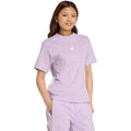 adidas Essentials 3-Stripes Cotton Women's T-Shirt Light Purple JX7619 adidas