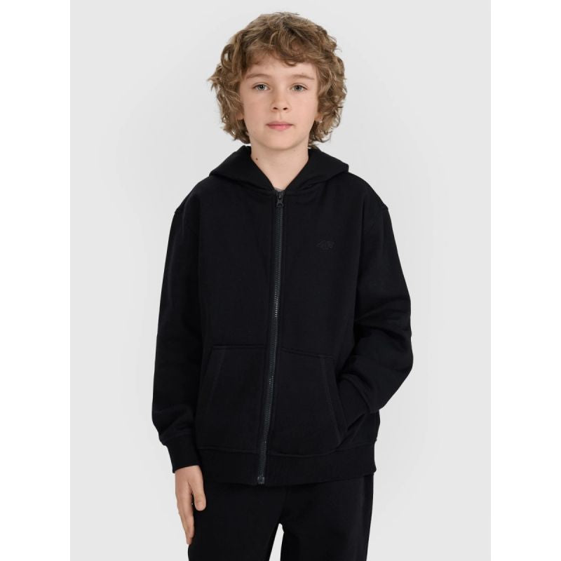 Boy's zip-up sweatshirt with hood 4F 4FJRMM00TSWSM2481-20S *Kategoria tymczasowa Your Sports Performance