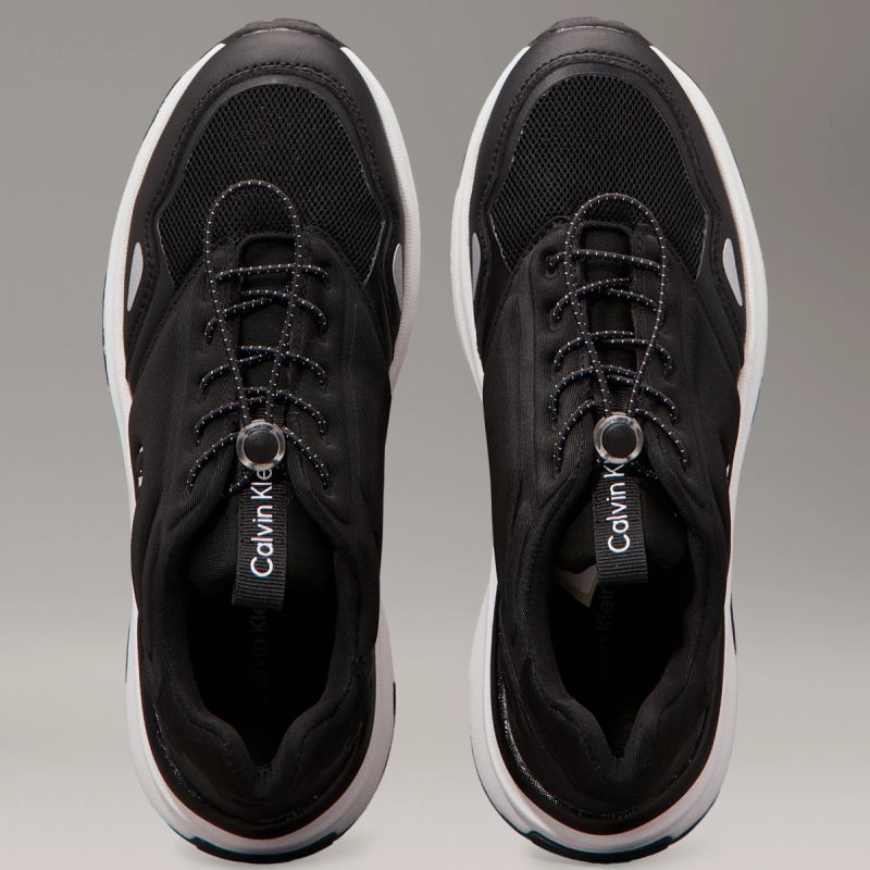 Calvin Klein women's sneakers LOW CUT LACE-UP SNEAKERS V3X9-83010-1464999 BLACK To be categorized Your Sports Performance