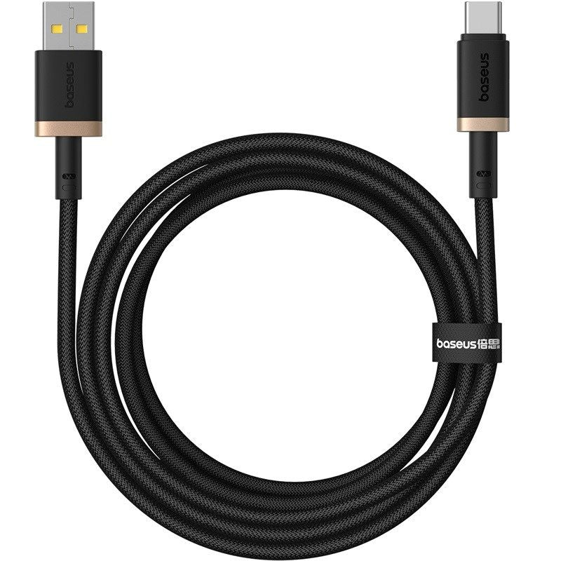 Baseus Dura USB-Type C Cable 60W 2m (Black-Gold) In preparation Your Sports Performance