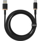 Baseus Dura USB-Type C Cable 60W 2m (Black-Gold) In preparation Your Sports Performance
