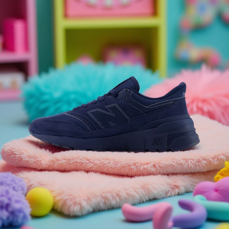 Men's New Balance 997 sneakers suede lifestyle sports shoes navy blue (U997RMH) Footwear/Lifestyle New Balance