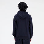 New Balance Essentials Stacked Logo Frenc M Hoodie MT31537BK Clothing/Outdoor New Balance
