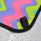 METEOR PICNIC BLANKET 200x200 cm XXL zigzags multicolor To be categorized Your Sports Performance