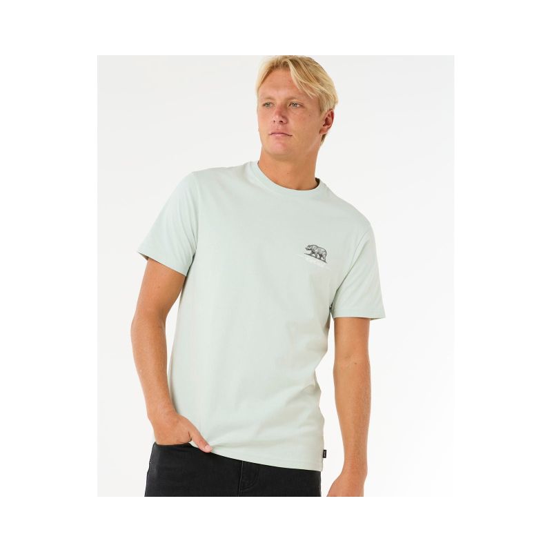 RIP CURL Desti Animals Tee Turquoise