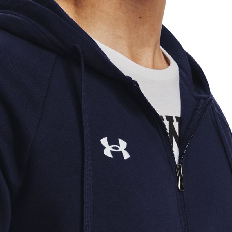 Under Armor Rival Fleece FZ Hoodie M 1379767 410 Clothing/Lifestyle/Under Armour Your Sports Performance