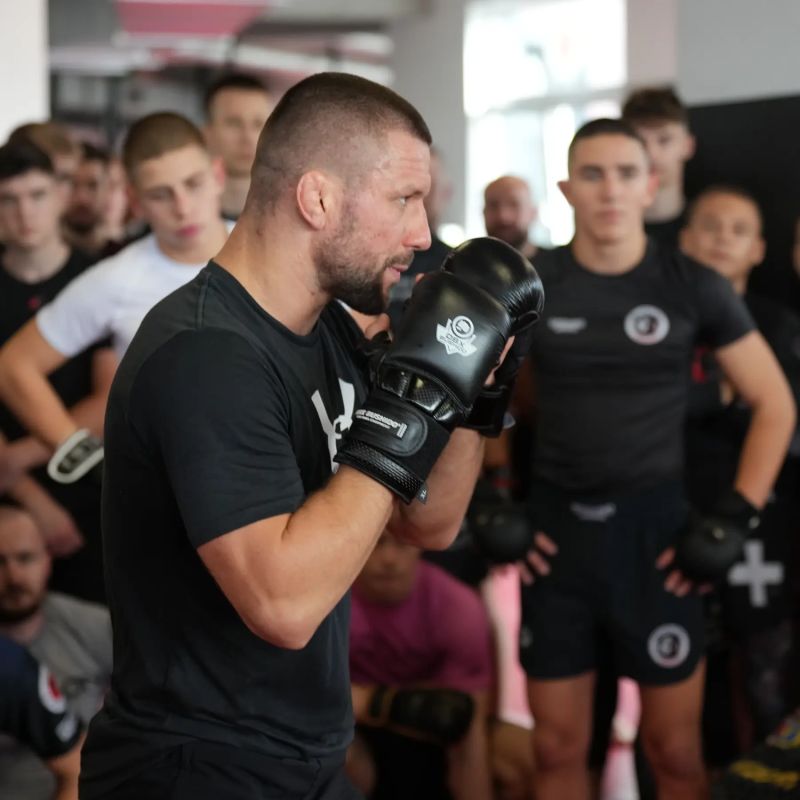 MMA Sparring Gloves M - Warrior Black - LegacySeries Rękawice MMA premium Your Sports Performance