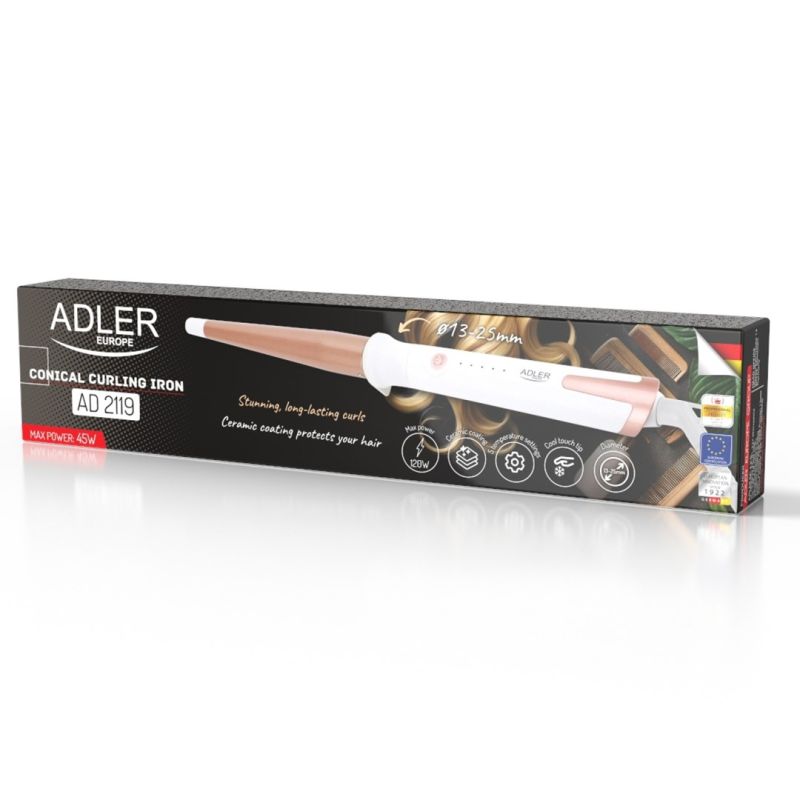 ADLER AD 2119 curling iron AGD - Produkty/Lokówki do włosów Your Sports Performance