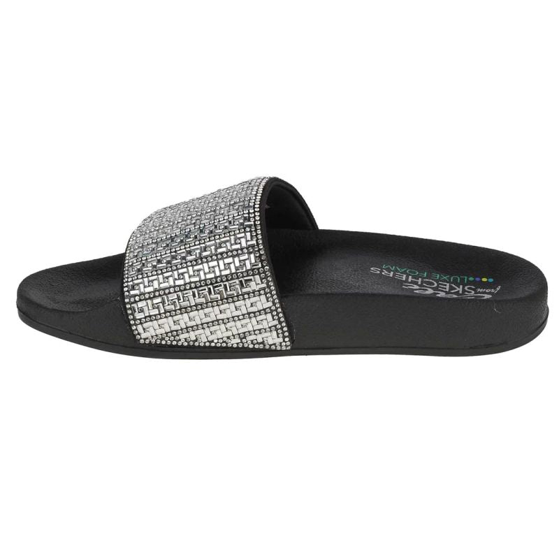 Skechers Pop Ups-New Spark 119320-BLK Silver 36 In preparation Your Sports Performance