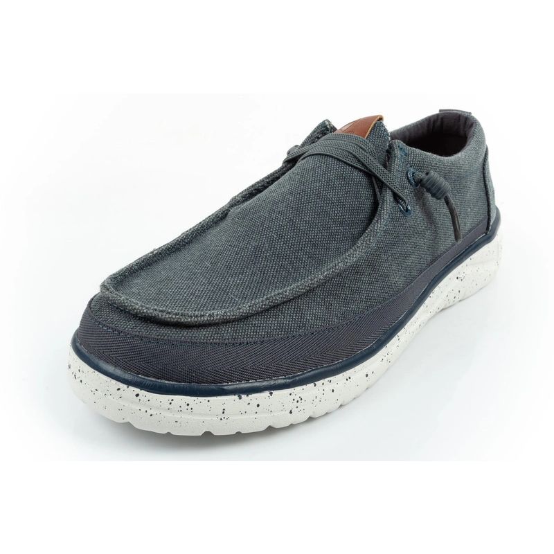 Wrangler men's shoes moccasins Makena Stone blue fashionable navy blue Wrangler