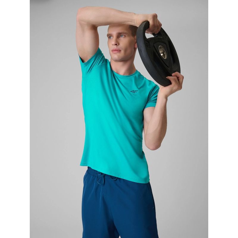 Men's quick-drying regular training T-shirt 4F 4FRSS26TFTSM2344-48S 4f