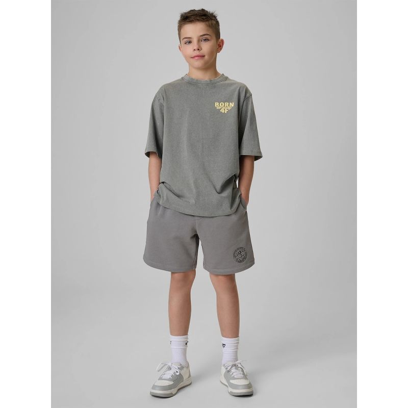 Boys' sweatpants 4F 4FJRSS26TSHOM0911-25S