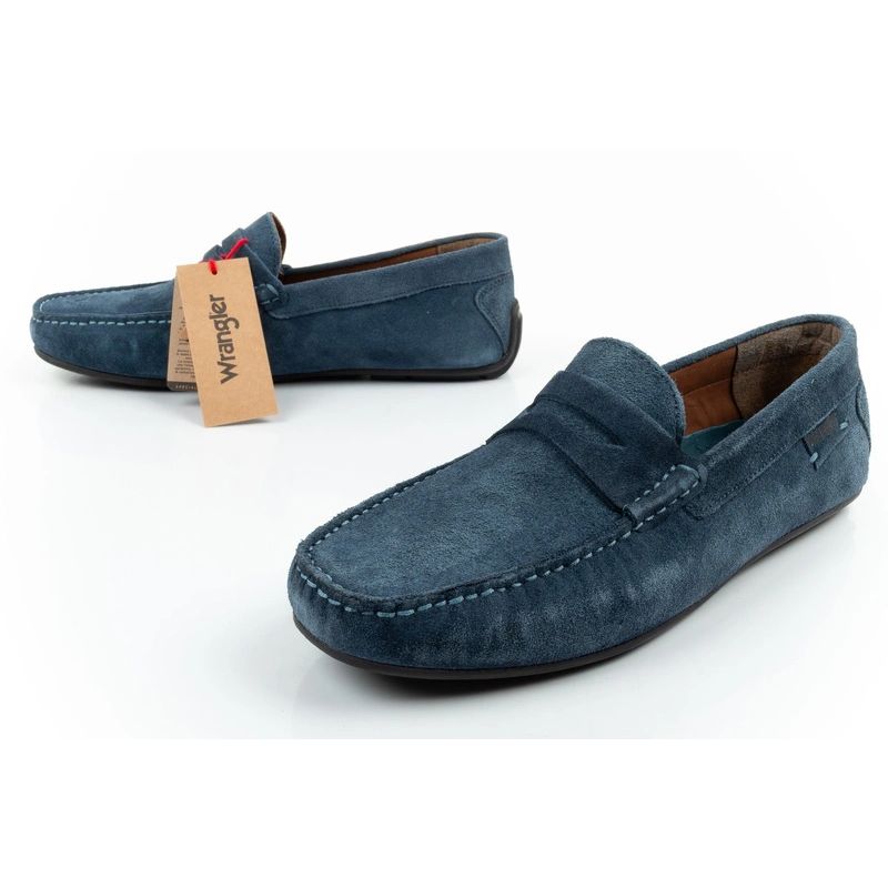 Wrangler men's shoes Maifield Suede moccasins, navy blue To be categorized Your Sports Performance