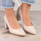 Sergio Leone W SK403C Beige Pearl Pumps