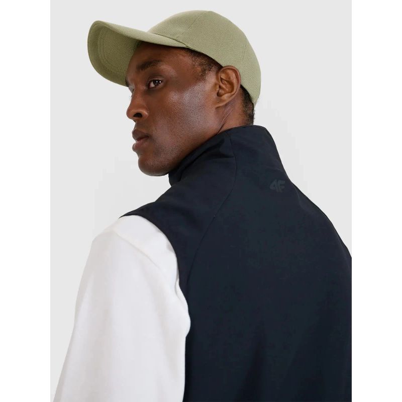 Men's sleeveless vest with stand-up collar 4F 4FWSS25TVJAM194-20S *Kategoria tymczasowa Your Sports Performance