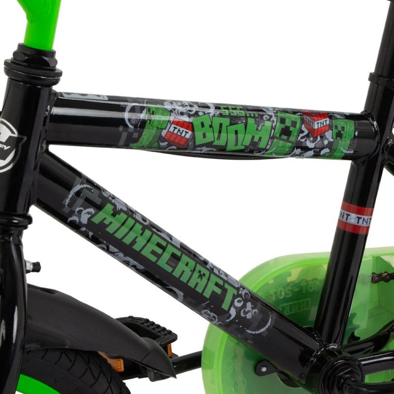 Huffy Minecraft Bike 16" Black 21644W (Gry i zabawki) Sport i rekreacja/Rowery dziecięce Your Sports Performance