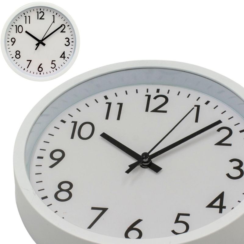 PP WALL CLOCK 20CM WHITE Home and Garden/Equipment Your Sports Performance