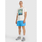 Men's regular printed T-shirt 4F 4FRSS25TTSHM2846-12S 4f