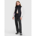 Girls' down vest with synthetic filling 4F 4FJRAW25TVJAF323-20S Clothing Your Sports Performance