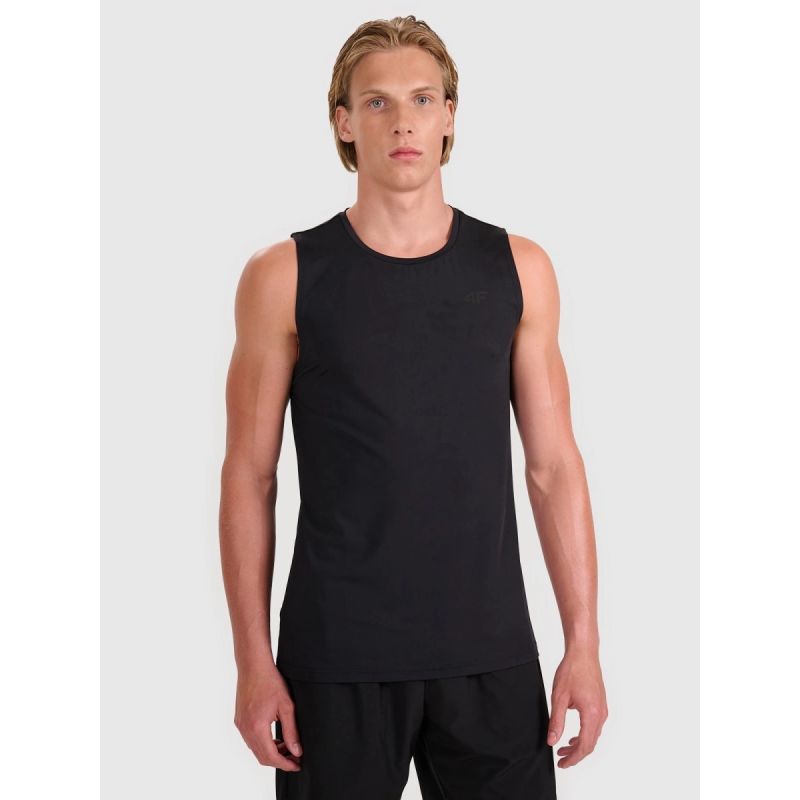 Men's quick-drying training tank top 4F 4FWMM00TFSLM0764-20S 4f