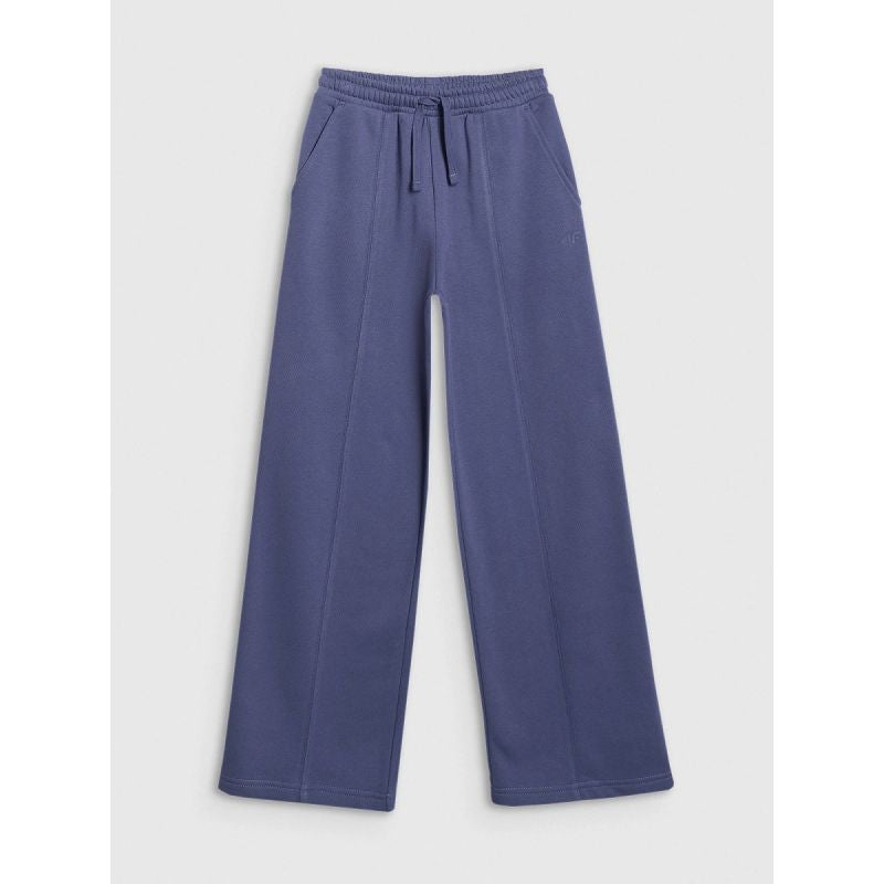 Girls' wide-leg sweatpants 4F 4FJRAW25TTROF1598-33S 4f