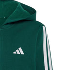 adidas Essentials Full-Zip Kids' Sweatshirt Green KT3373