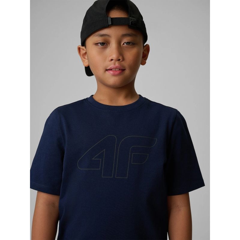 Boy's regular printed T-shirt 4F 4FJRSS26TTSHM3599-10S 4f