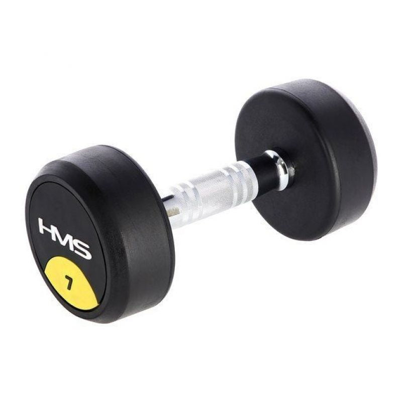 Rubber-coated dumbbell 7kg HMS HG PRO 7 In preparation Your Sports Performance