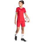 adidas Entrada 26 women's shorts red JZ2536