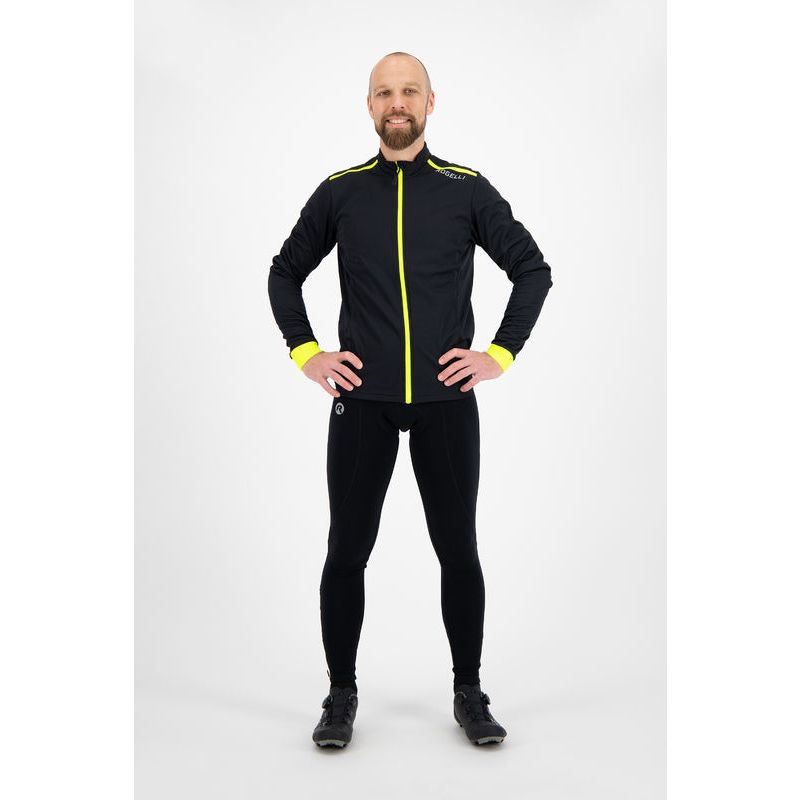 Rogelli jacket PESARO 2.0 black/fluorescent M Clothing Your Sports Performance