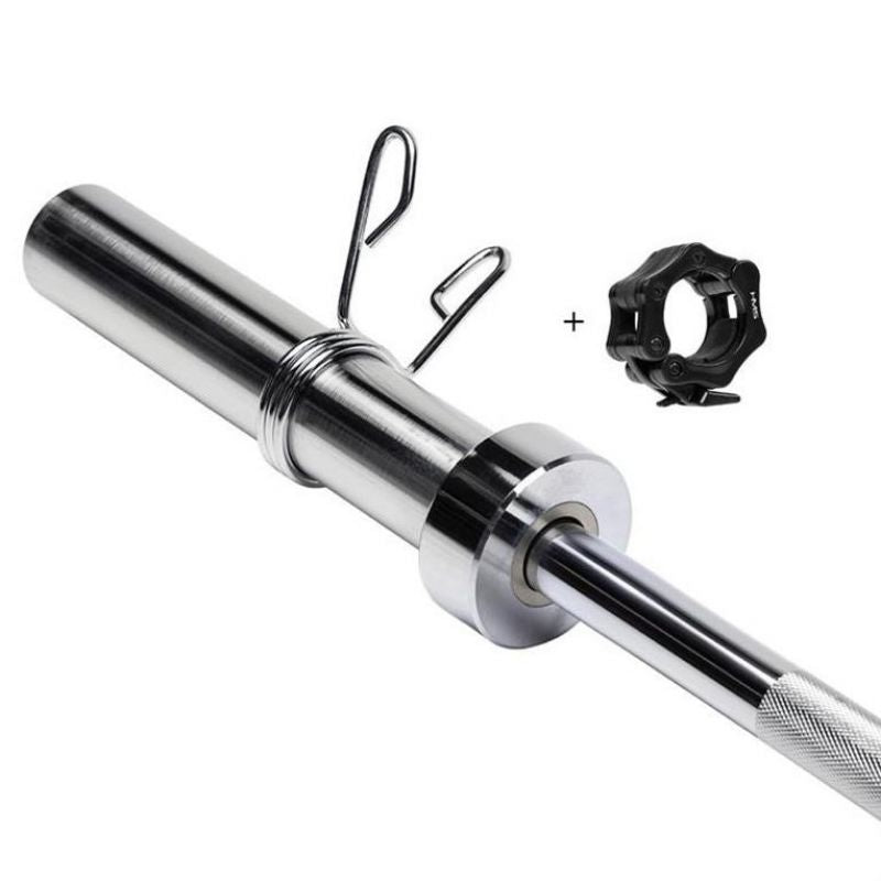 Olympic bar 13.5 kg / 1500 mm with HMS GOL200 clamps In preparation Your Sports Performance