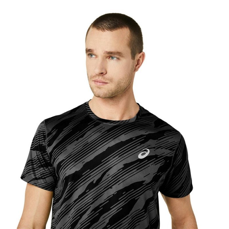 Asics Core All Over Print SS Top M 2011C646020 T-shirt Clothing/Running Asics