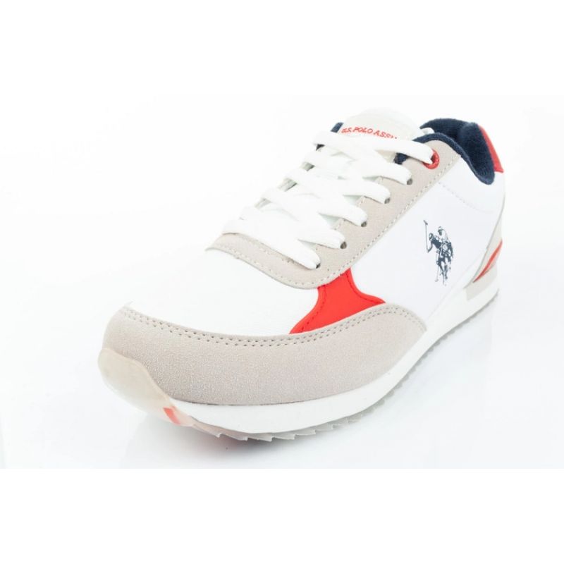 US Polo ASSN trainers. M UP21M48062-WHI-RED01 Footwear/Lifestyle Your Sports Performance