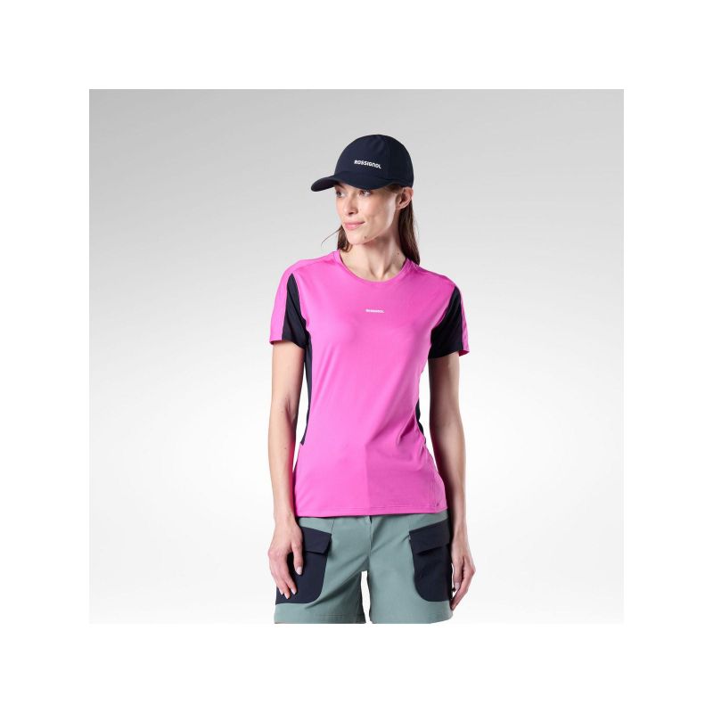 ROSSIGNOL W Hiking Tee Women's T-shirt Pink