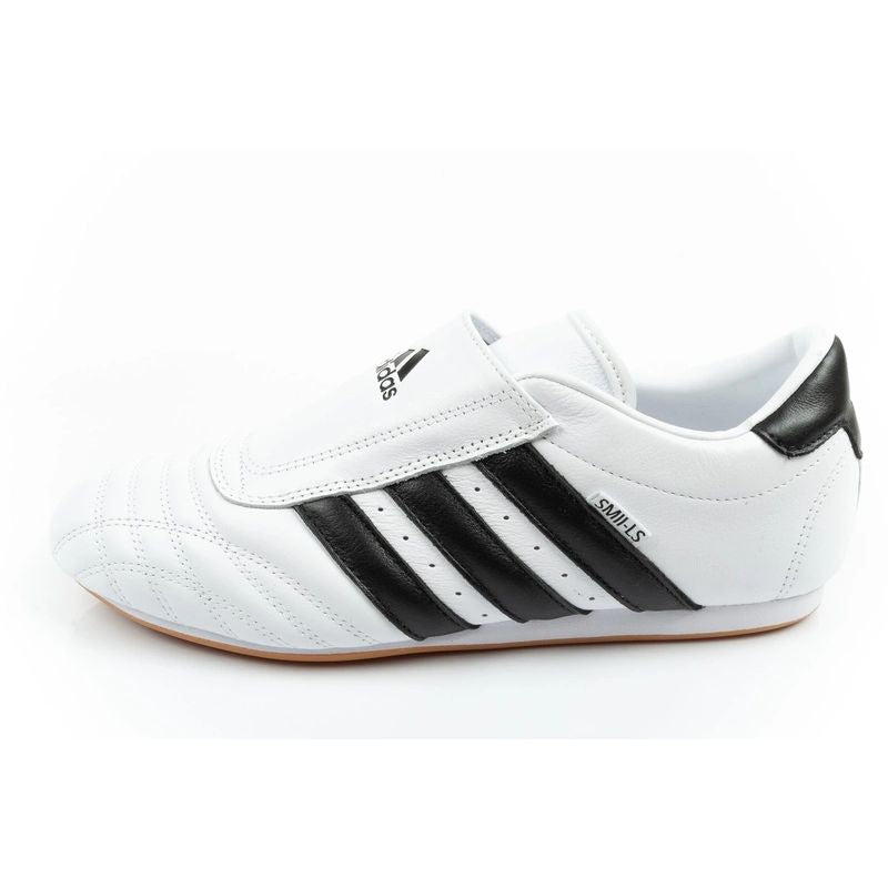 Adidas women's Taekwondo sports shoes white leather slip-on adidas